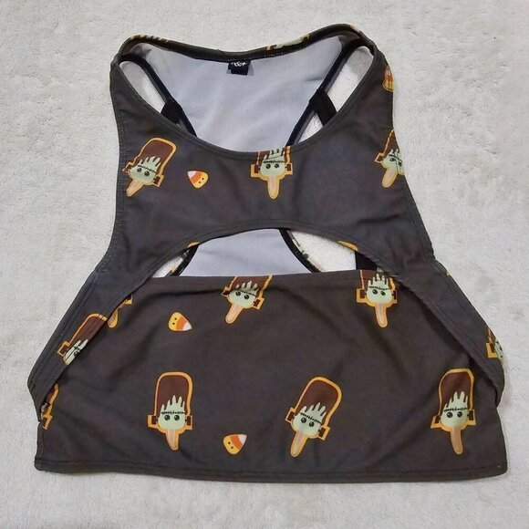 5&Adime ✦ Ice Cream Bikini Set ✦ Harness Strap Festival Swimwear Stretch Fit M - Picture 13 of 16